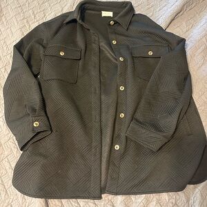 Chevron detailed Shacket